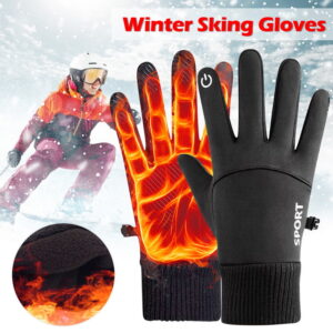 Handschuhe Winter Wasserdicht Winddicht Sport Angeln Touchscreen Fahren Motorrad Ski Nicht-slip Warm Radfahren Frauen Handschuhe